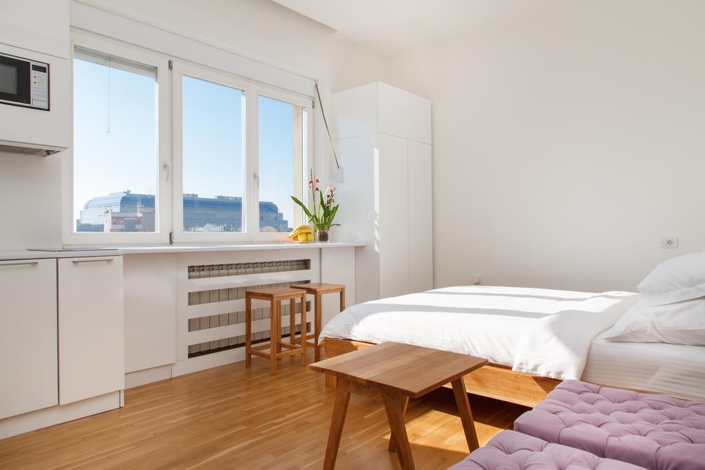 Apartment Slavia District Beograd Ruang foto