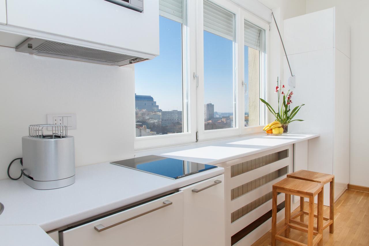 Apartment Slavia District Beograd Bagian luar foto